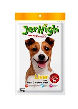 Jerhigh Dog Treats Liver Stick 70 Gm